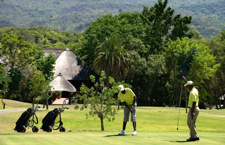 Golfing in Kruger National Park